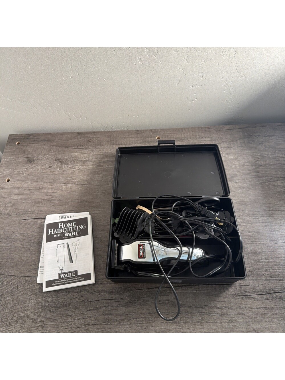 Wahl electric corded trimmer razor hair clippers M02 MC2 with accessories